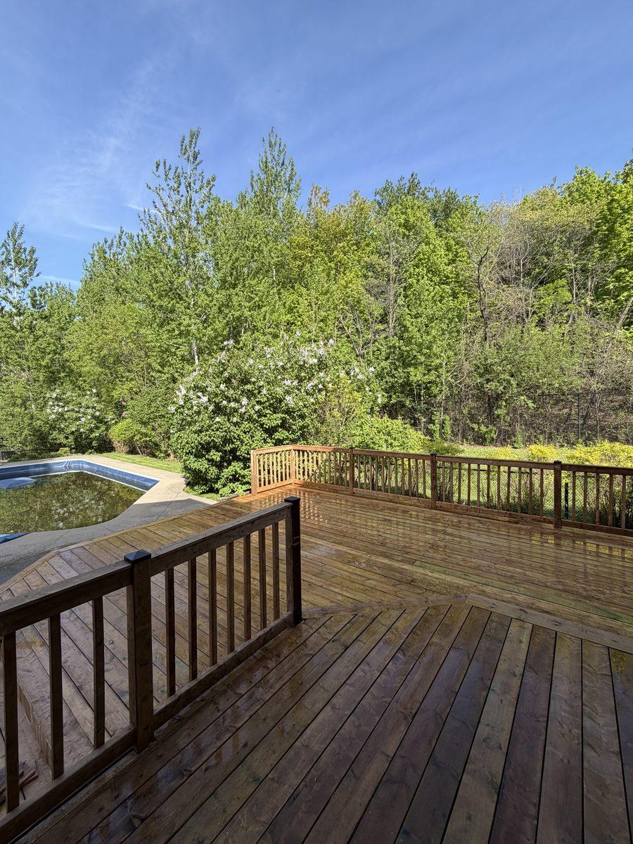 After — Deck Restoration & Staining