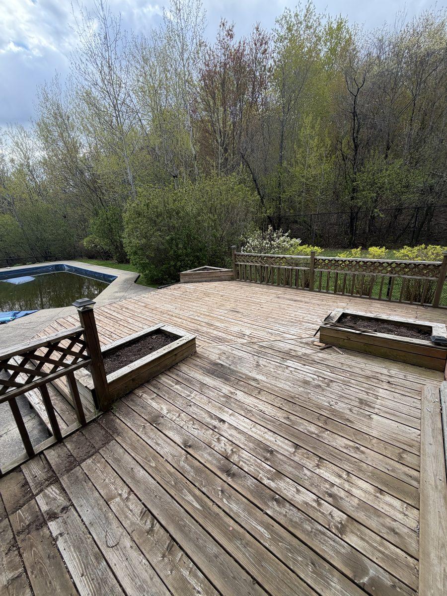 Before — Deck Restoration & Staining